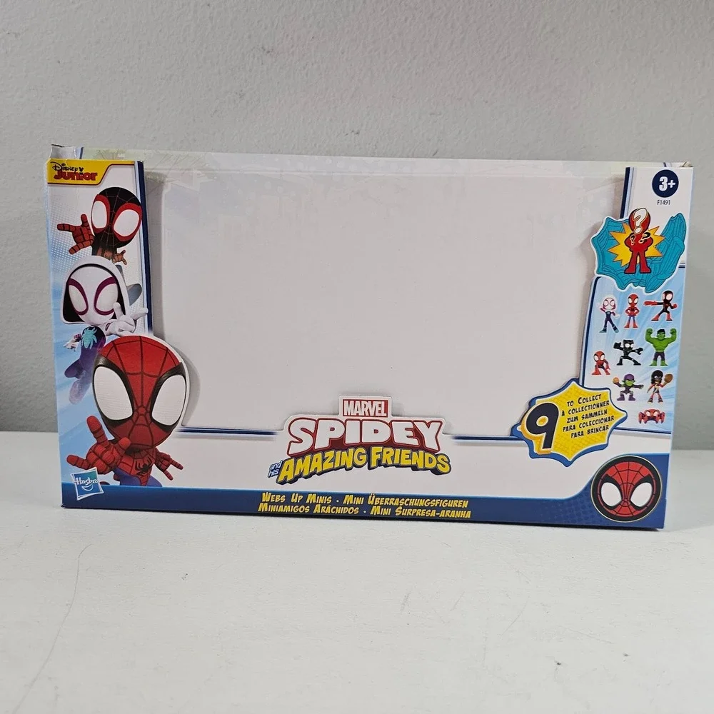 Spidey And His Amazing Friends Web Up Minis Blind Mystery Mini Figure 12 Pack